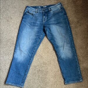 a.n.a Blue Relaxed Jeans Medium Wash
